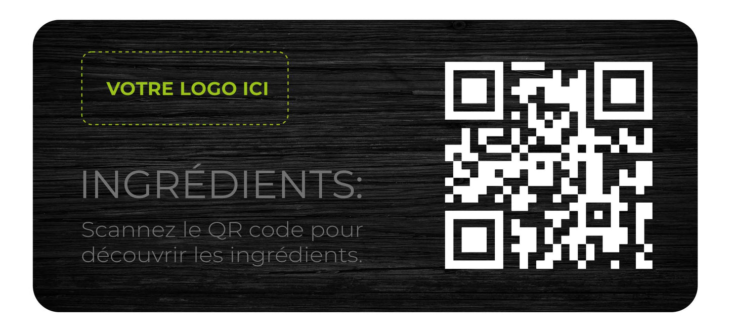 Adhésifs d’information - Personnalisables