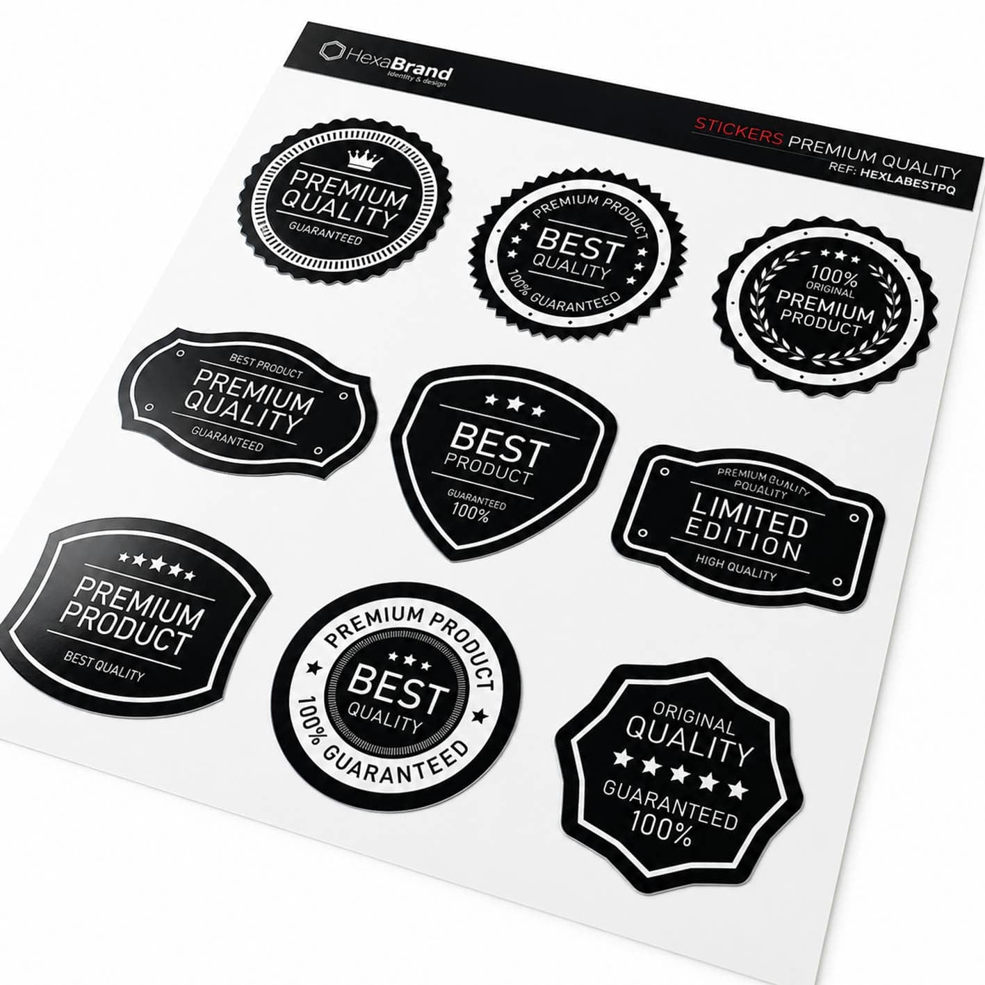 Ensemble d'autocollants - Premium Quality