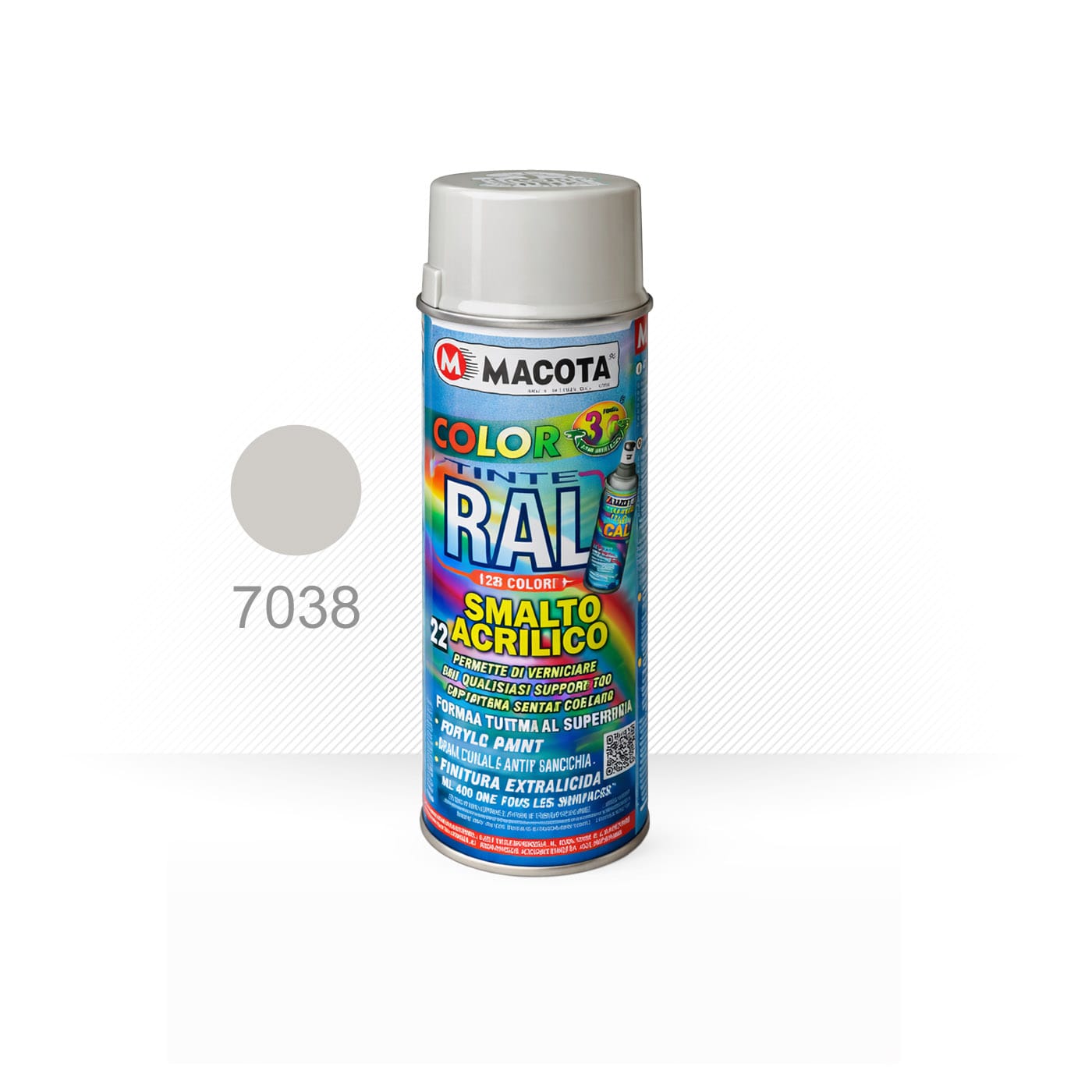 Peinture Spray gris 7038 (N&W)