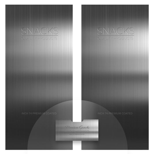 Éléments du kit d’adhésifs frontaux et latéraux pour distributeur automatique Necta Snakky Ino Grey