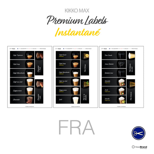 Necta Kikko MAX - Étiquettes de sélection découpables