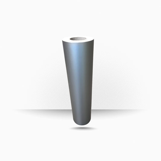 Rouleau de vinyle argenté pour machines de vending 122cm