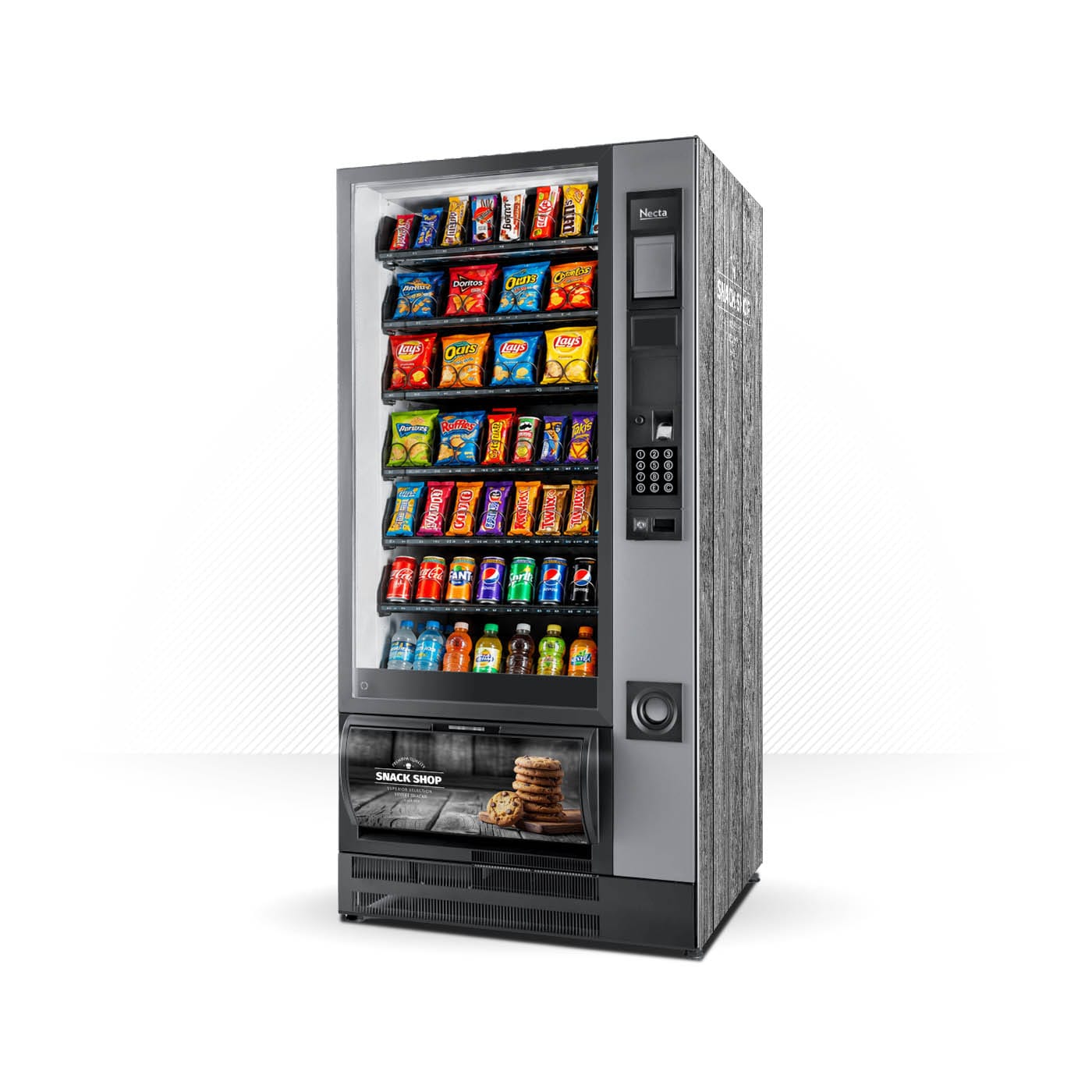 Kit d'adhésifs pour distributeur automatique Gusto8 Coffee Shop