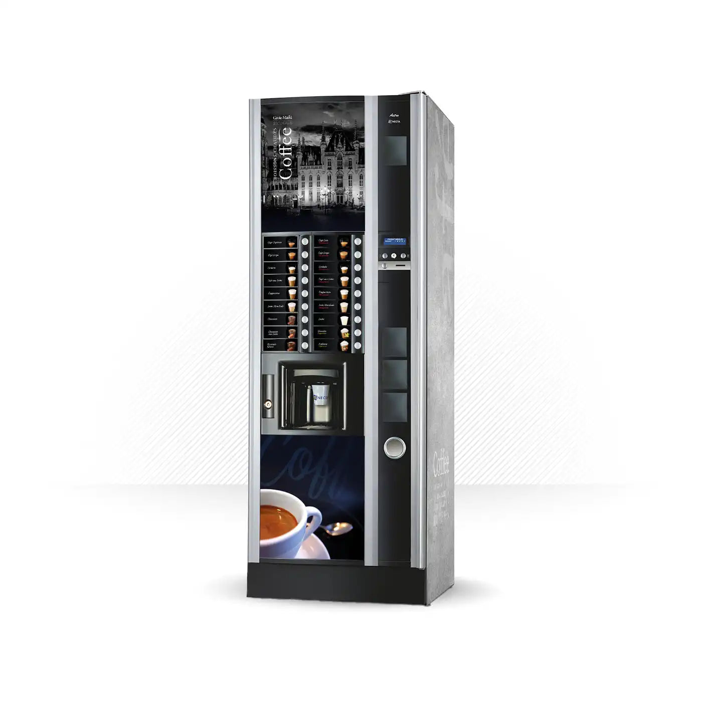 Kit d'adhésifs pour distributeur automatique Necta Astro Brugge