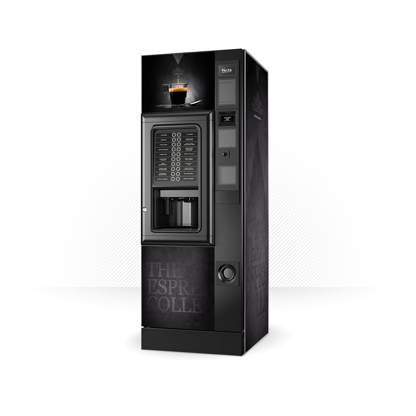 Kit d'adhésifs pour distributeur automatique Necta Barista 500 Classic Time And Flavour