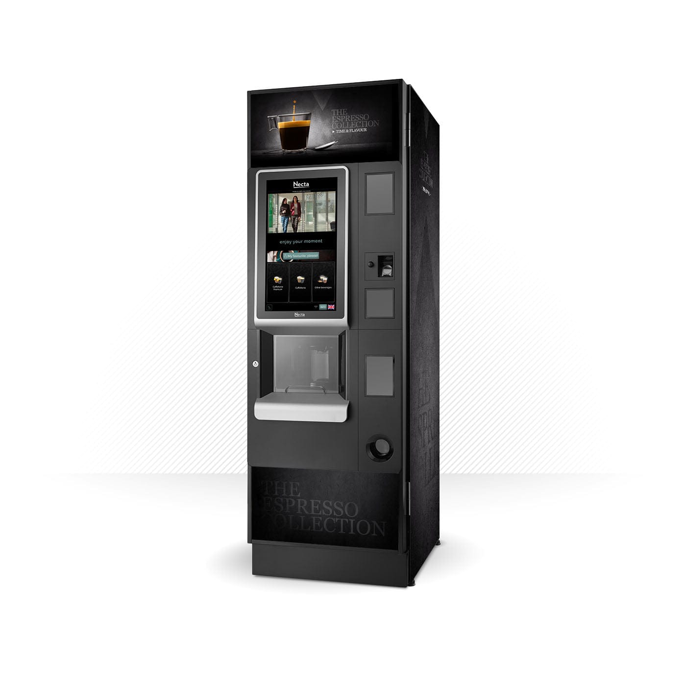 Kit d'adhésifs pour distributeur automatique Necta Barista Pro 600 Time And Flavour