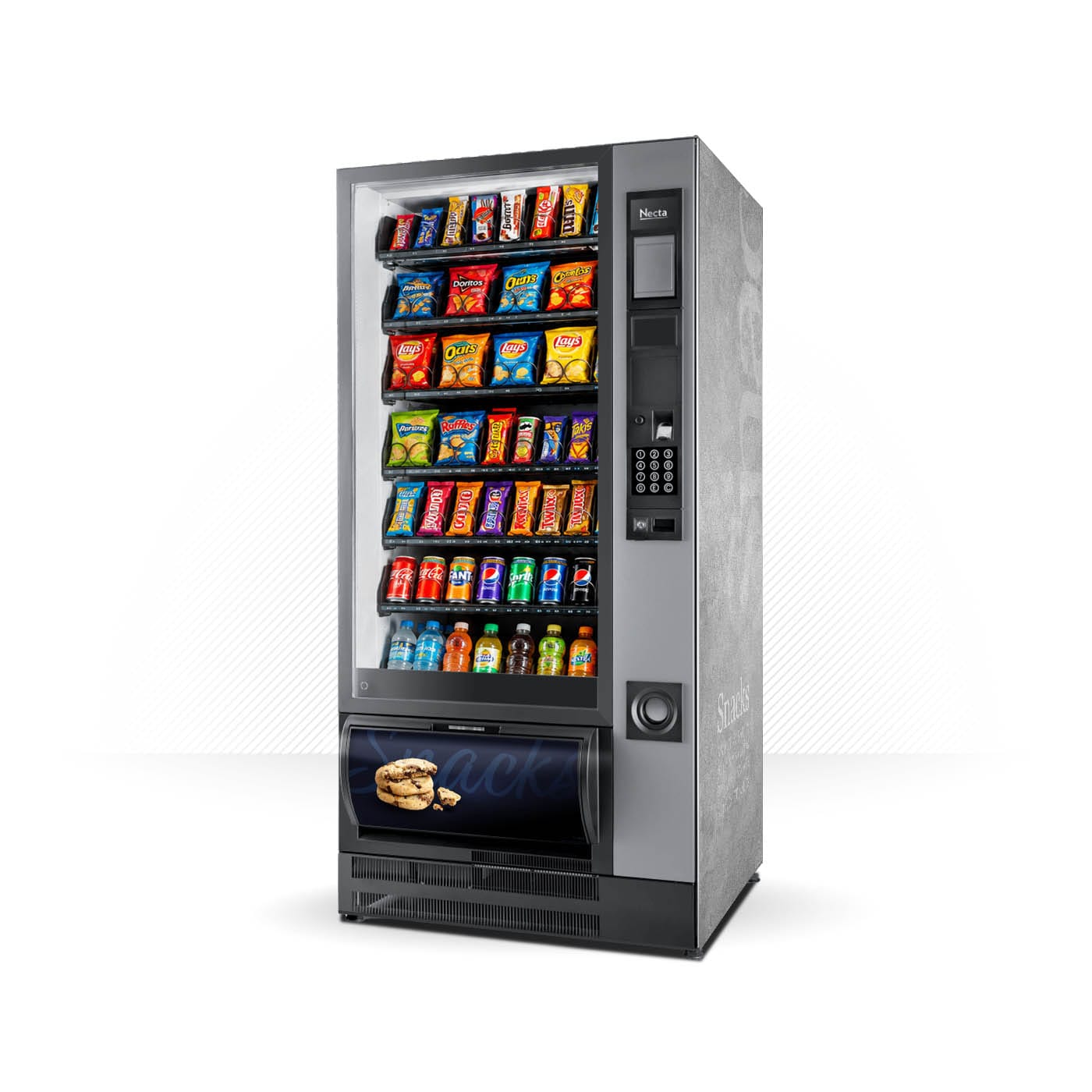 Kit d'adhésifs pour distributeur automatique Necta Gusto 8 Brugge