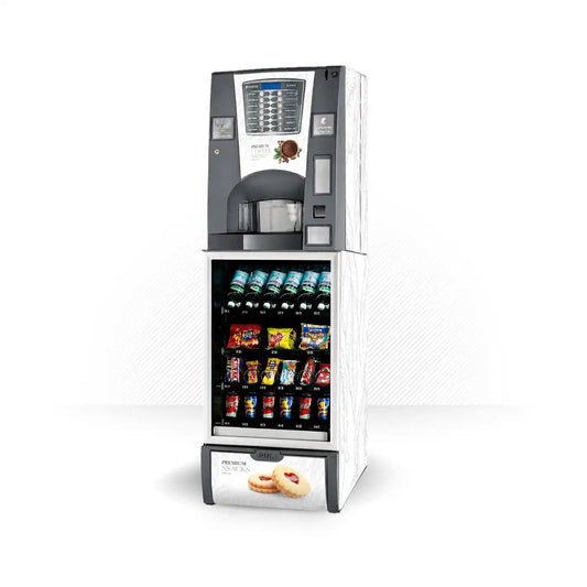Kit d'adhésifs pour distributeur automatique Necta Mini Snakky + Brio 3 Premium White