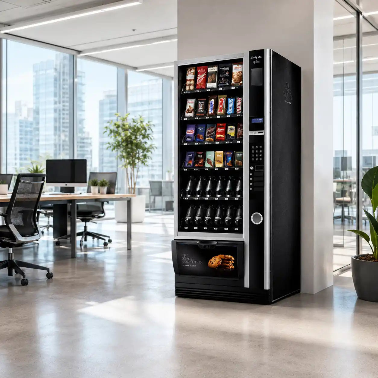 Kit d'adhésifs pour distributeur automatique Necta Snakky Max Time Flavour