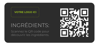 Adhésifs d’information - Personnalisables