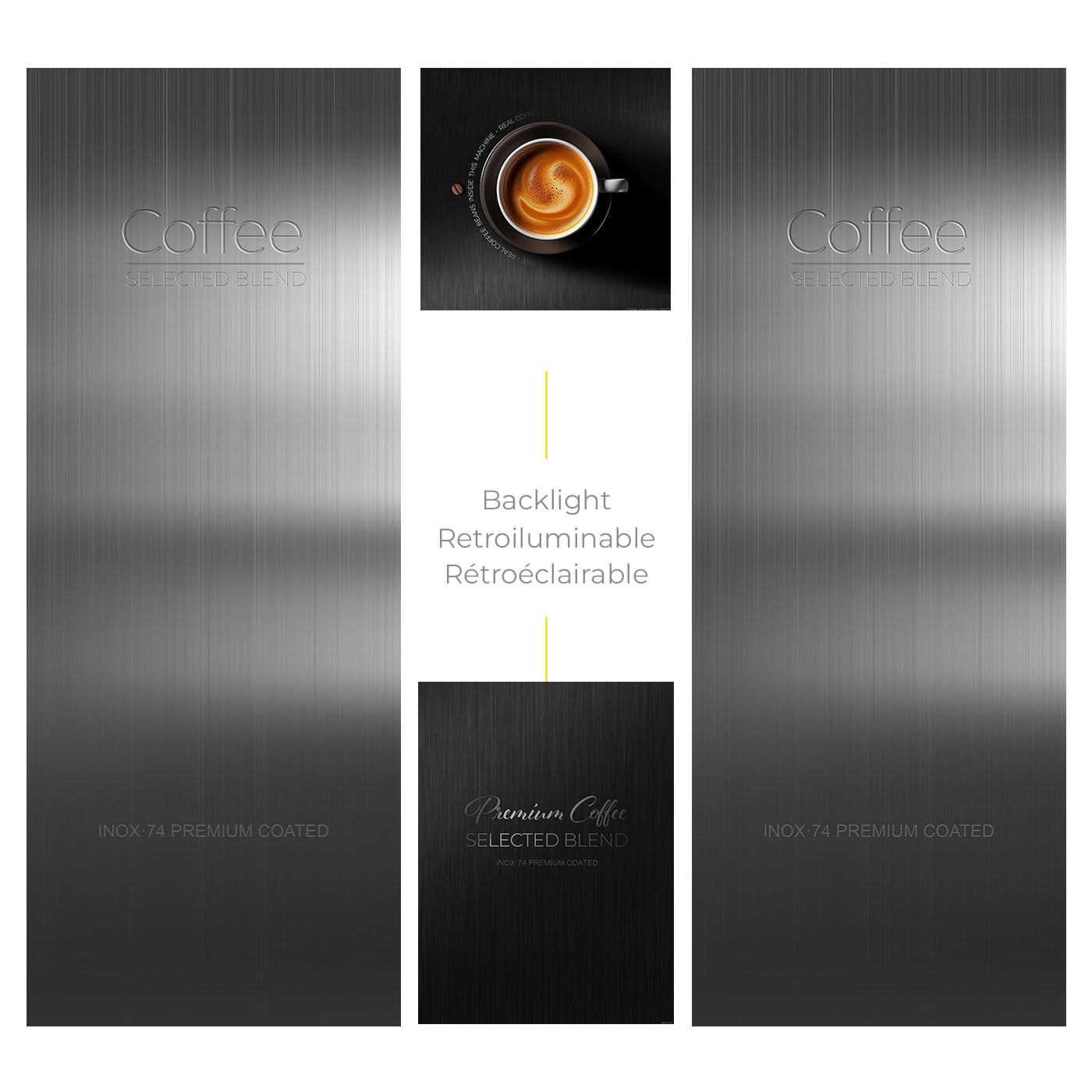 Necta Concerto - Barista 500 - Inox Print