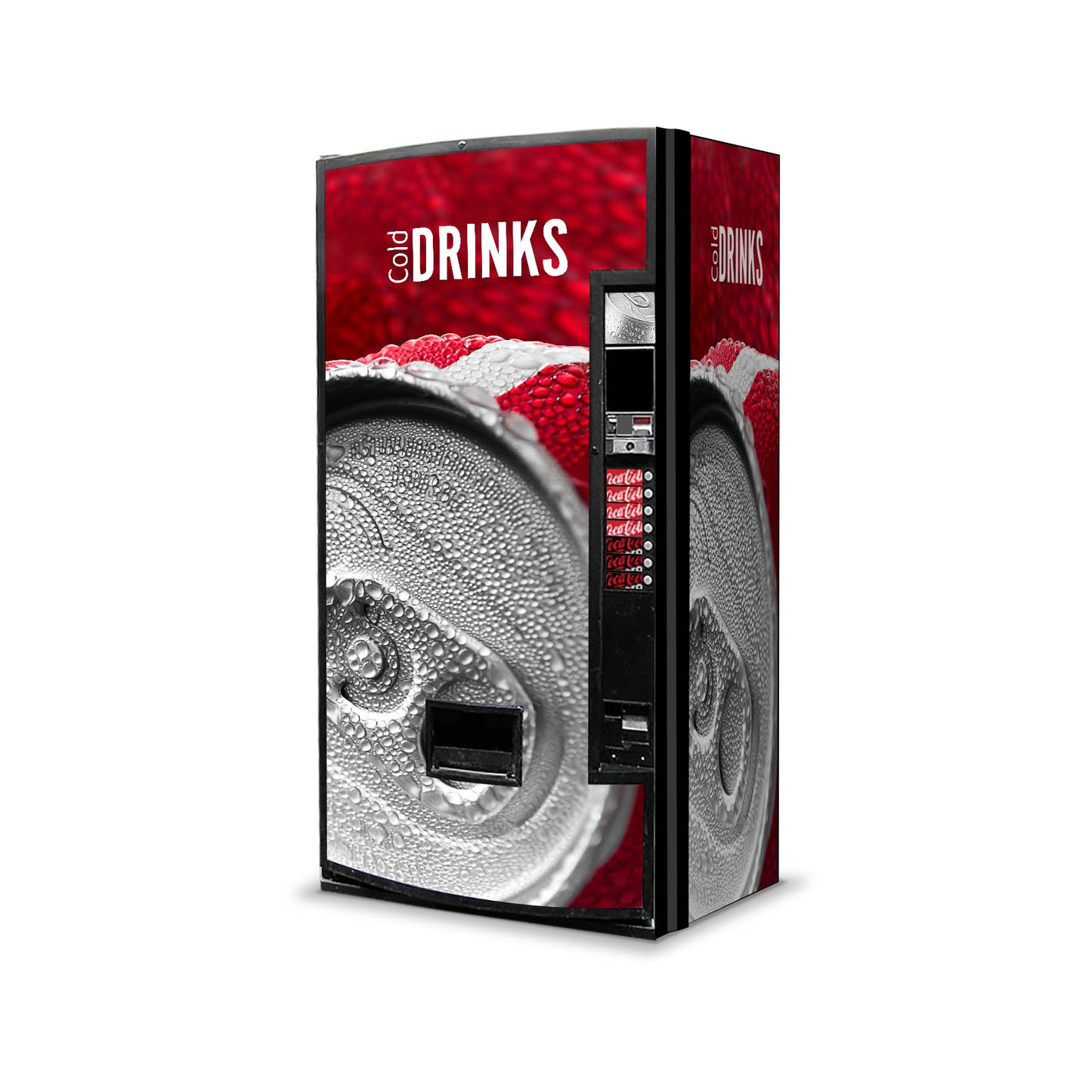 Vinyle Drinks - Red Coke 77cm x 185cm