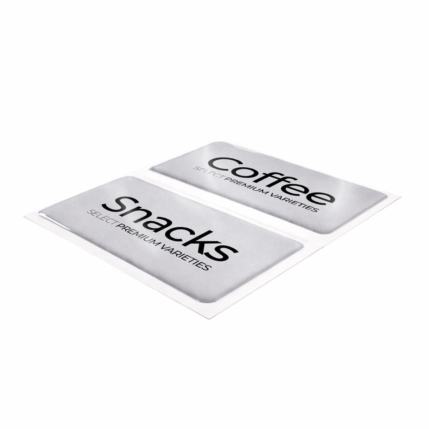 Kikko / Snakky - Adhésifs génériques en résine époxy flexible effet dôme - 0V3660 - 0V3455