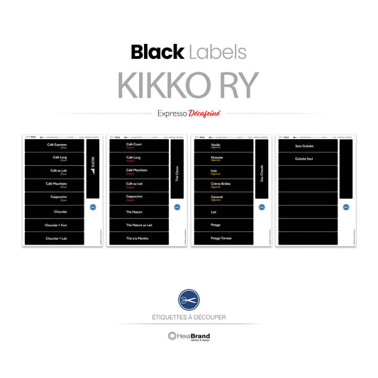 Necta Kikko RY - Étiquettes de sélection découpables