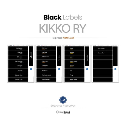 Necta Kikko RY - Étiquettes de sélection découpables