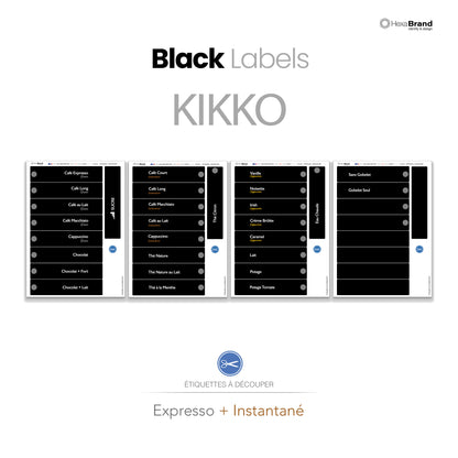 Necta Kikko - Étiquettes de sélection découpables