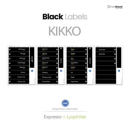 Necta Kikko - Étiquettes de sélection découpables