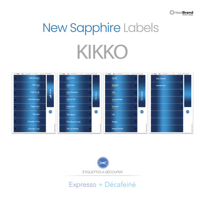 Necta Kikko - Étiquettes de sélection découpables