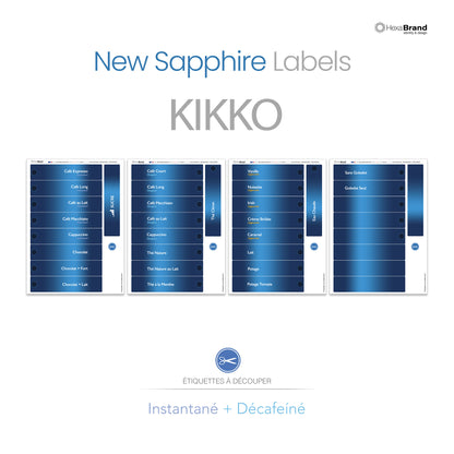 Necta Kikko - Étiquettes de sélection découpables