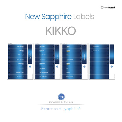 Necta Kikko - Étiquettes de sélection découpables