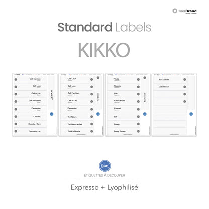 Necta Kikko - Étiquettes de sélection découpables