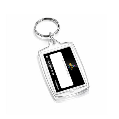 Porte-clés acrylique personnalisé – spécial vending