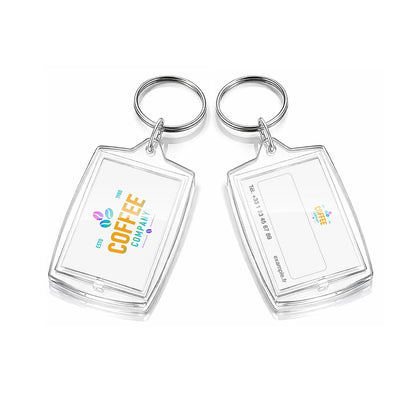 Porte-clés acrylique personnalisé – spécial vending