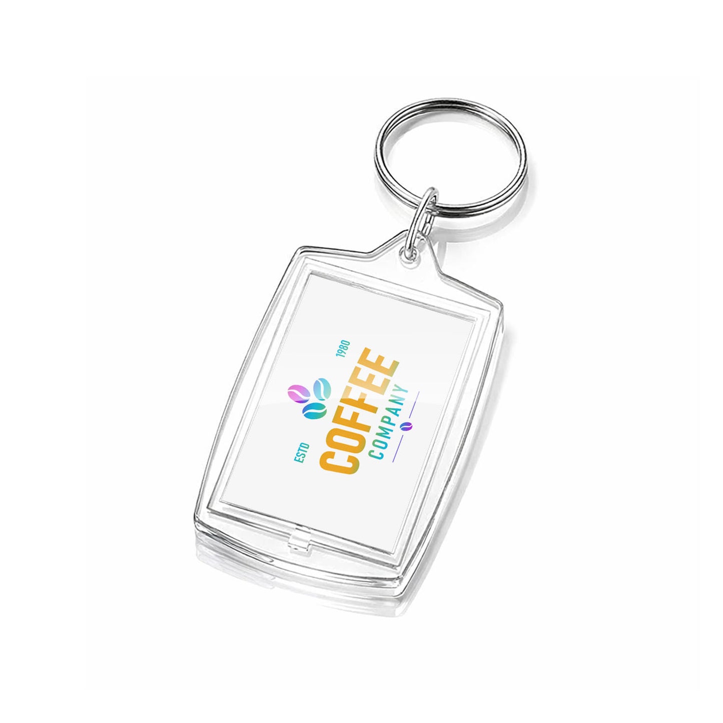 Porte-clés acrylique personnalisé – spécial vending