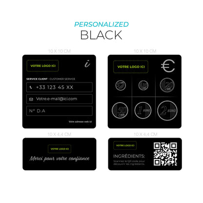 Adhésifs d’information - Personnalisables