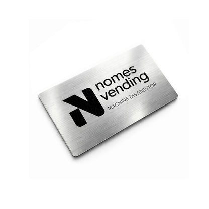 Matériaux rigides - Plastique gravé au laser personnalisé - Lot de 10 unités