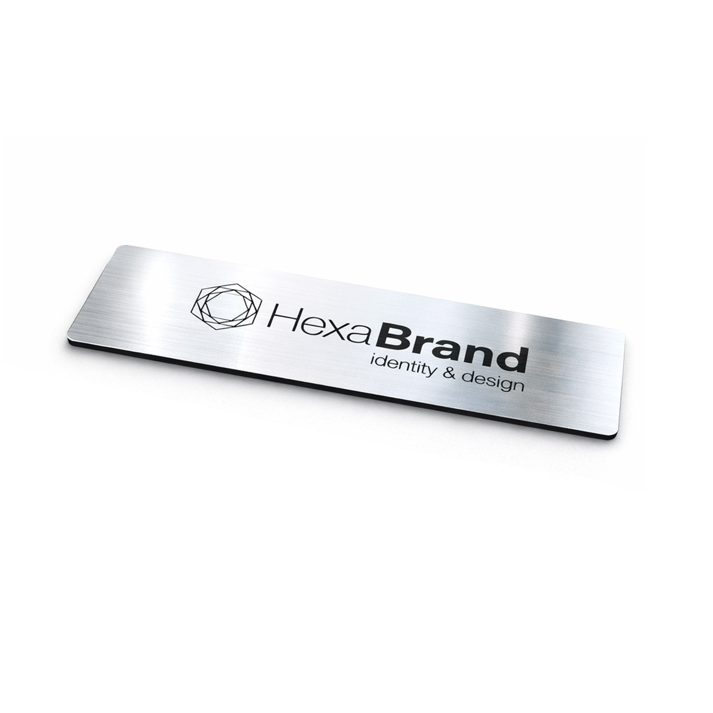 Matériaux rigides - Plastique gravé au laser personnalisé - Lot de 10 unités