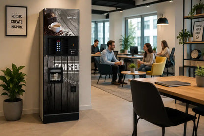 Distributeur automatique Venezia Coffee Shop dans un environnement de bureau
