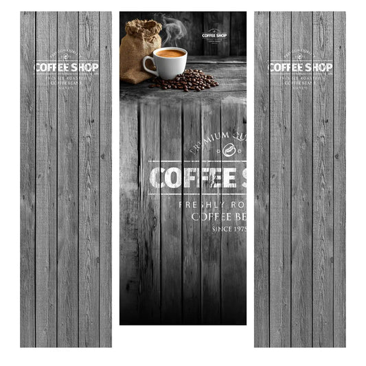 Éléments du kit d’adhésifs frontaux et latéraux pour distributeur automatique Necta Venezia Coffee Shop