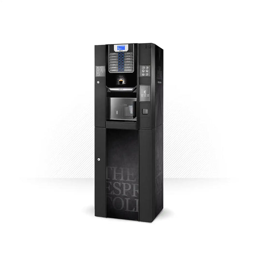 Kit complet d’adhésifs pour distributeur automatique Necta Brio UP. Design Time & Flavour