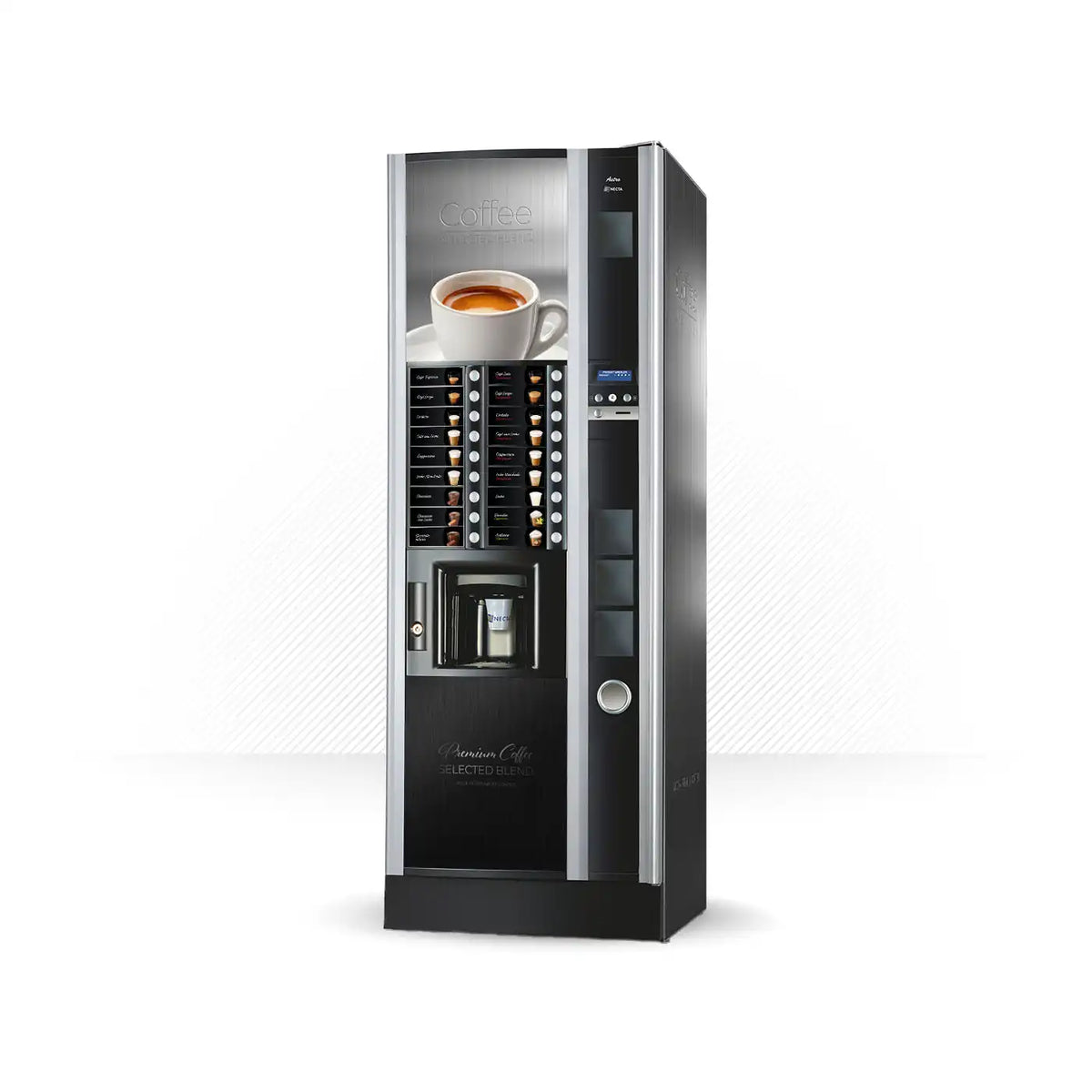 Kit d'adhésifs pour distributeur automatique Necta Inox Grey