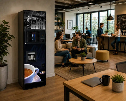 Distributeur automatique Venezia Brugge dans un environnement de bureau
