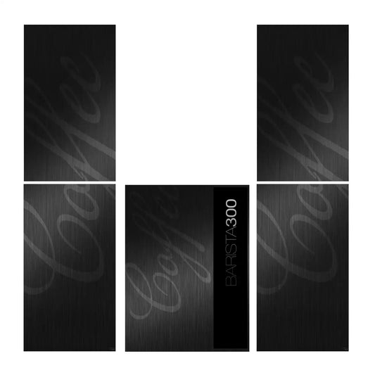 Adhésifs pour distributeur automatique Necta Barista 300 Black Aluminum