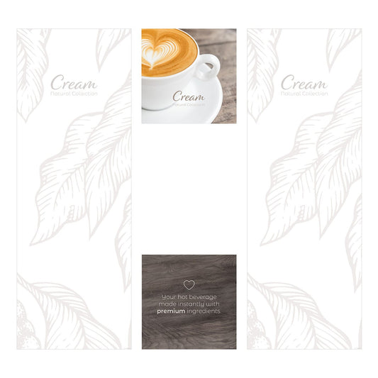 Adhésifs pour distributeur automatique Necta Barista 600 Classic Cream