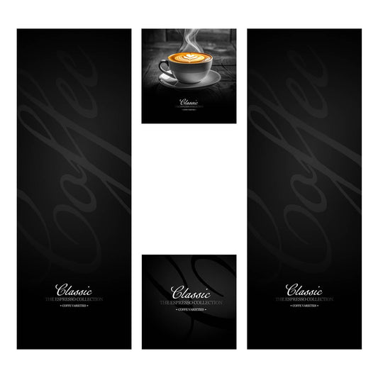 Kit d'adhésifs pour distributeur automatique Necta Barist 600 Classic Espresso Classic