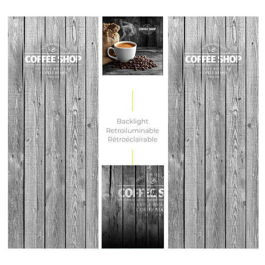 Adhésifs pour distributeur automatique Necta Concerto Coffee Shop