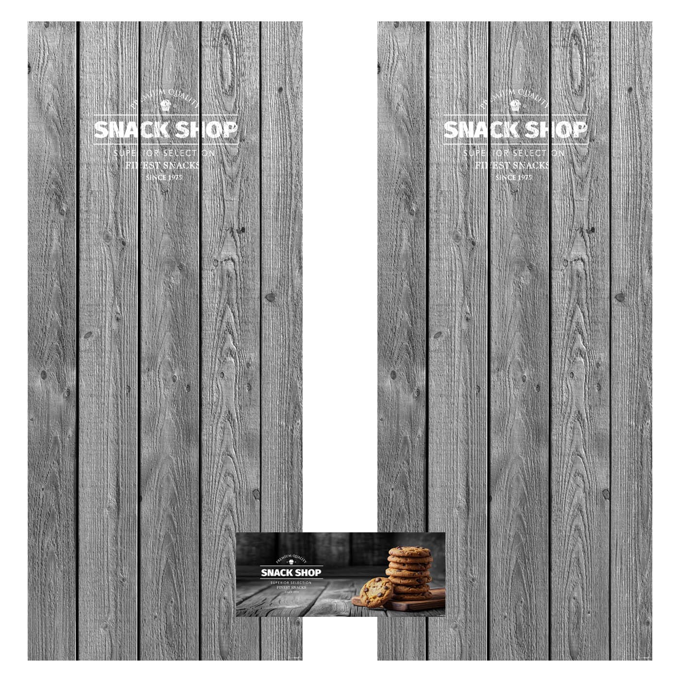Adhésifs pour distributeur automatique Gusto 8 Coffee Shop
