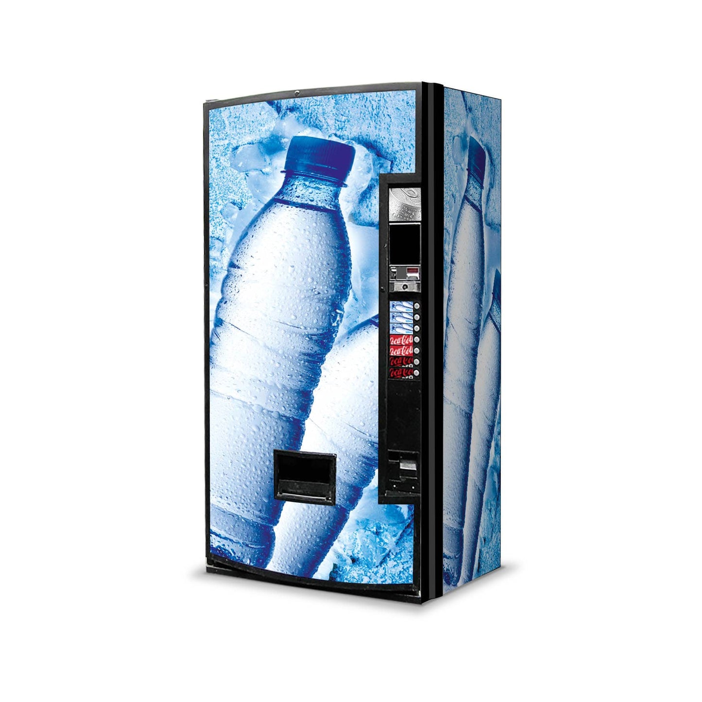 Vinyles universels pour distributeurs automatiques de canettes et de bouteilles. Design Skywater Light