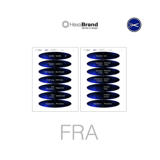 Necta Colibrí - Étiquettes de sélection découpables