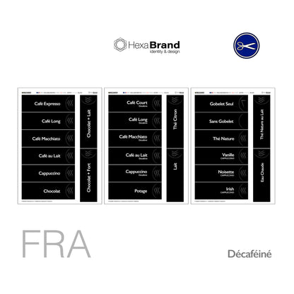 Astro - Labels - Black - Expresso Décaféiné