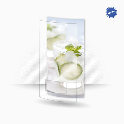 Vinyle pour panneaux - Watermint 82cm x 185cm - adhésif inversé