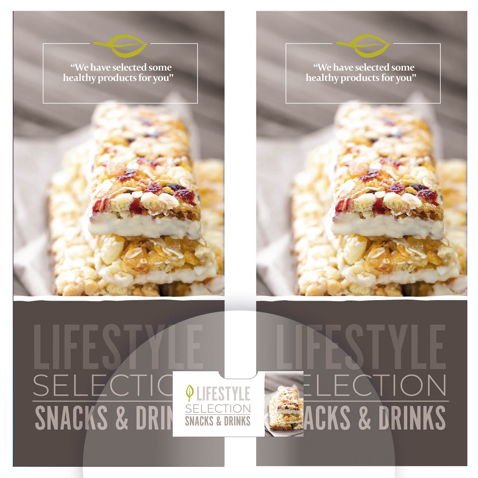 Éléments du kit d’adhésifs frontaux et latéraux pour distributeur automatique Necta Snakky Healthy Classic