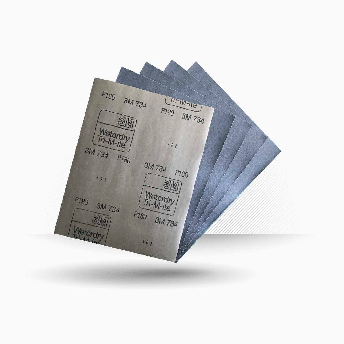Papier abrasif à l’eau pour ponçage et préparation des surfaces
